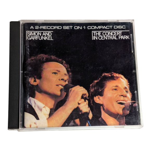 Simon & Garfunkle Live in Central Park Concert 1981 Music CD - Picture 1 of 4